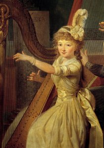 Stéphanie Félicité Ducrest de Saint-Aubin, Gräfin von Genlis von Jean Baptiste Mauzaisse