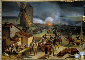 Die Schlacht von Valmy am 20. September von Jean Baptiste Mauzaisse