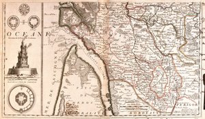 Karte der Aquitanien (Frankreich) (Gravur) von Jean Baptiste Nolin