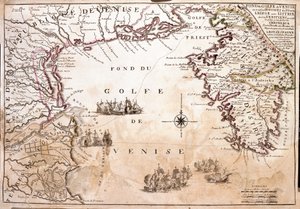 Karte des Golfs von Venedig, Adria von Jean Baptiste Nolin