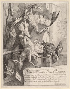Frontispiz von Jean Baptiste Oudry