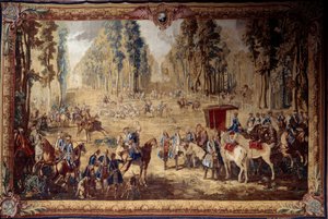 Jagden von Ludwig XVI.: Das Treffen an der Kreuzung des Königsbrunnens im Wald von Compiègne