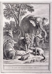 Der Löwe zieht in den Krieg, ca. 1755-1759