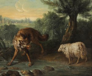 Der Wolf und das Lamm