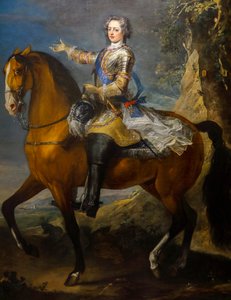 Junger Ludwig XV., König von Frankreich von Jean Baptiste & Parrocel Charles (1688 1752) van Loo