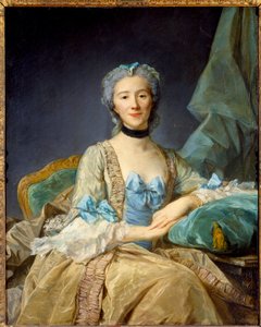 Porträt von Madame de Sorquainville von Jean Baptiste Perronneau