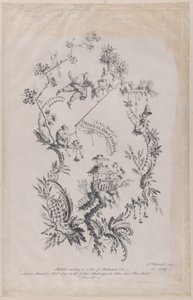 Ein neues Buch chinesischer Ornamente. Erfunden & graviert von J. Pillement, 1755