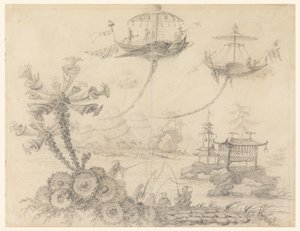 Chinoiserie-Fantasie von Jean Baptiste Pillement