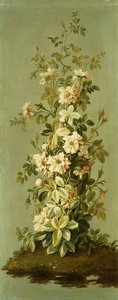 Dekorative Paneele mit Blumen
