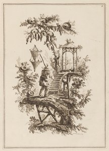 Platte 4, "Suite de douze Pêcheurs et Chasseurs"