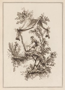 Platte 5, „Suite de douze Pêcheurs et Chasseurs“