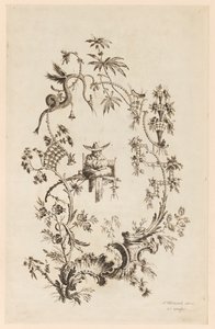 Tafel 5, aus "Ein neues Buch chinesischer Ornamente"
