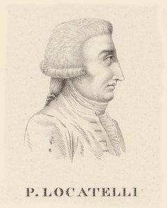 Porträt des Geigers und Komponisten Pietro Antonio Locatelli 1695-1764