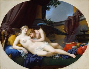 Amor und Psyche, 1828 von Jean Baptiste Regnault