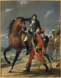 Tod von General Louis Charles Antoine Desaix in der Schlacht von Marengo am 14. Juni 1800