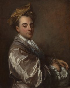 Porträt eines Bildhauers, 1700-1710 von Jean Baptiste Santerre
