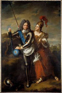 Porträt des Regenten Philipp II. Herzog von Orléans und Marie Magdeleine de La Vieuville, Gräfin von Parabère