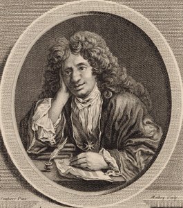 Porträt des Komponisten Michel-Richard de Lalande, 1657-1726 von Jean Baptiste Santerre