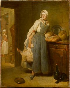 Zurück vom Markt, 1739 von Jean Baptiste Simeon Chardin