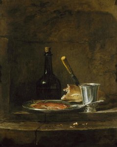 Das Frühstück vorbereiten oder Der Silberkelch, vor 1728