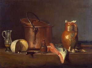Stillleben mit Lachs, ca. 1730