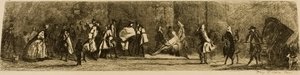Das Schild des Chirurgen-Barbiers, graviert von Jules de Goncourt von Jean Baptiste Simeon Chardin