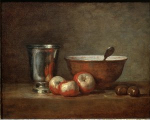 Der silberne Kelch von Jean Baptiste Simeon Chardin