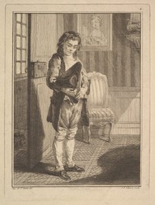 Décrotteur Schuhputzer, aus Mes gens, ou Les commissionnaires ultramontains au servi..., 1766-70