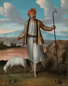 Albanischer Hirte von Jean Baptiste Vanmour (workshop of)