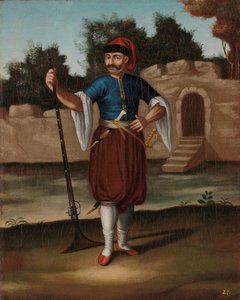 Albanischer Soldat