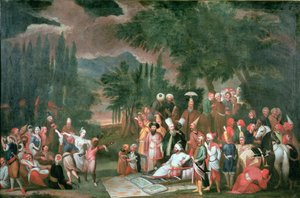 Eine türkische Jagdgesellschaft mit Sultan Ahmed III