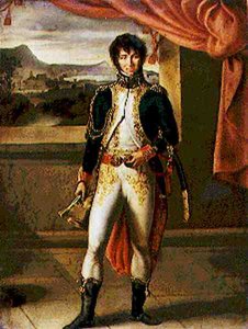 Porträt von Joachim Murat (1767-1815) von Jean Baptiste Vicar