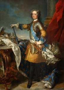 Porträt von König Ludwig XV. 1710-1774, ca. 1723-1724 von Jean Baptiste van Loo