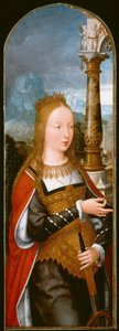 Heilige Katharina, ca. 1520 von Jean Bellegambe