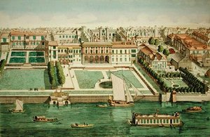 Aussicht auf Somerset House vom Fluss, aus 