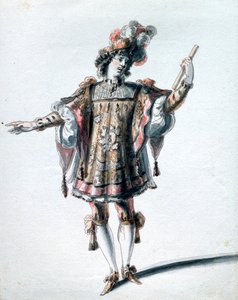 Kostümentwurf von Jean Berain der Ältere