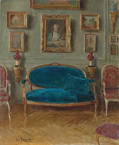 Das blaue Sofa, 1912