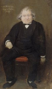 Porträt von Ernest Renan 1823-1892, 1889
