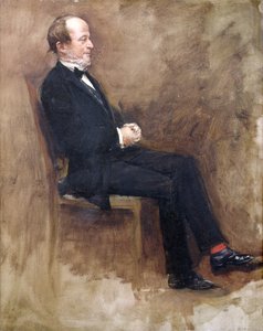 Porträt von John Lemoine (Studie für Hansard) von Jean Beraud