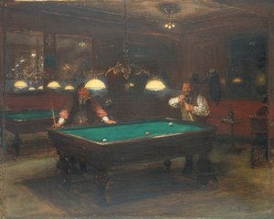 Die Billardspieler von Jean Beraud