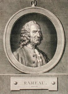 Porträt von Jean Philippe Rameau, graviert von Benoist von Jean Bernard (after) Restout