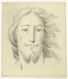 Kopf eines Mannes (Christus?) von Jean Bernard