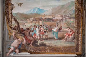 Bacchus, Lycurgus und Hermes Trismegistus