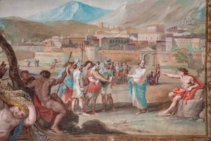 Bacchus, Lycurgus und Hermes Trismegistus