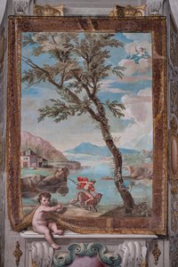 Bacchus zähmt den Tiger, den die Verfolgerin Juno gegen ihn geschickt hat