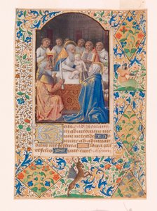 Die Beschneidung Christi, aus einem Stundenbuch