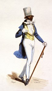 Ein Mulatte in den französischen Antillen, um 1850 von Jean Charles (1800 79) Pauquet