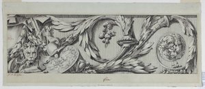 Fries mit Rinceau, 1775–80 von Jean Charles Delafosse