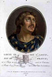 Porträt von Ludwig IX., genannt 