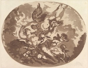 Venus und Amor von Jean Claude Richard Saint Non